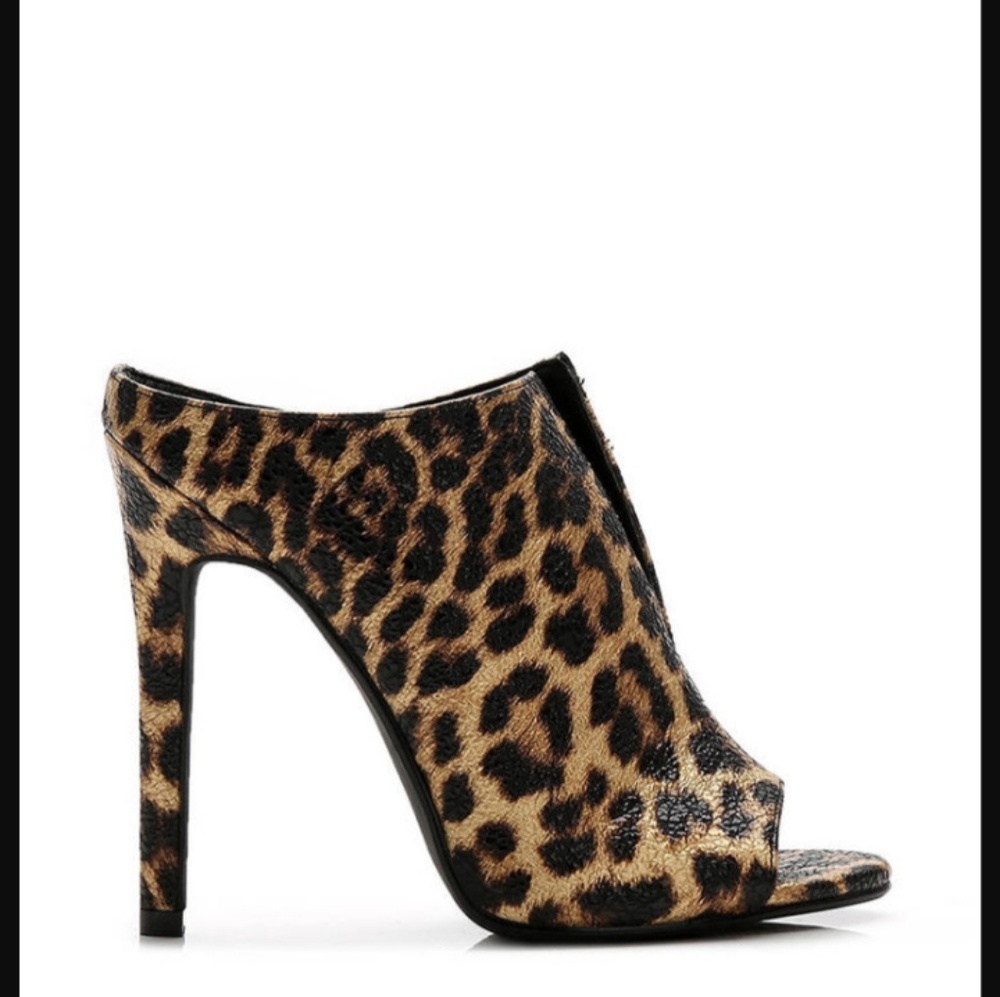Leopard Print  High heels  shoes